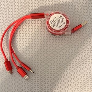 Retractable Multi-USB Charging Cable